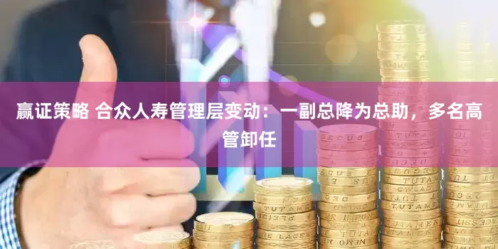 赢证策略 合众人寿管理层变动：一副总降为总助，多名高管卸任