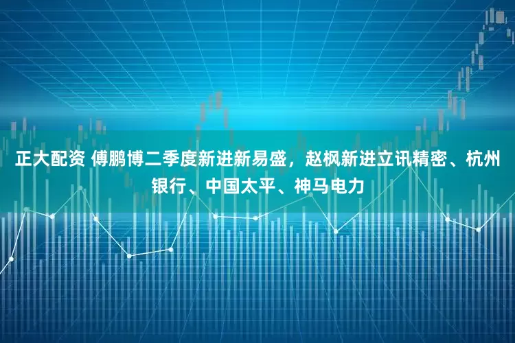 正大配资 傅鹏博二季度新进新易盛，赵枫新进立讯精密、杭州银行、中国太平、神马电力